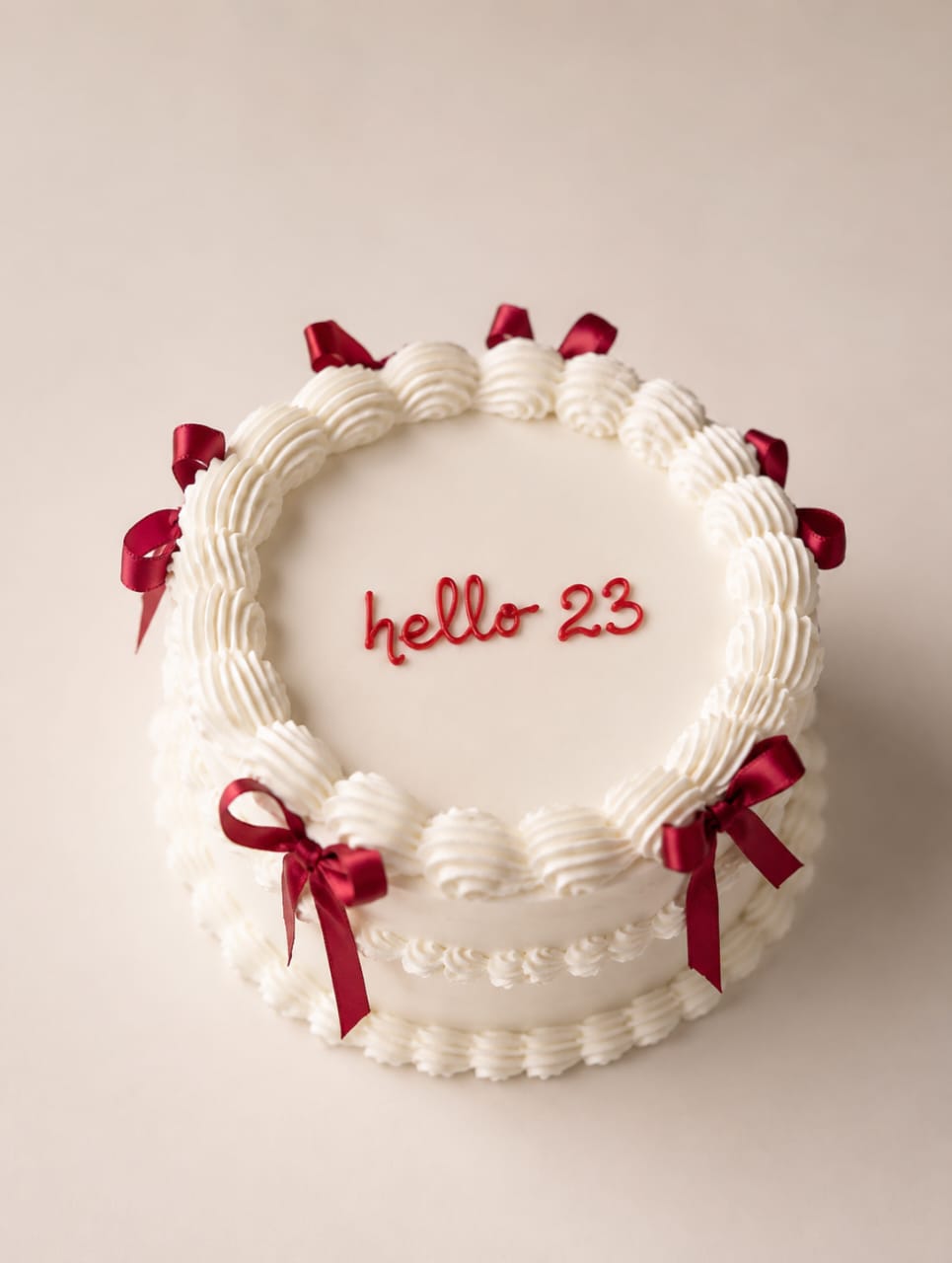 Hello Birthday Cake